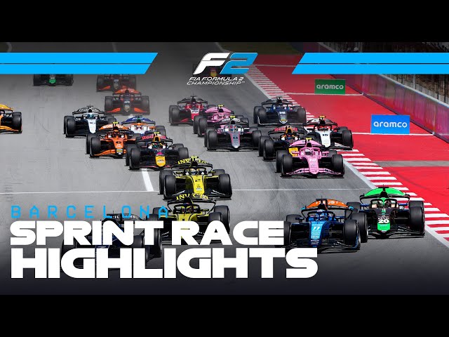 F2 Sprint Race Highlights | 2025 Spanish Grand Prix