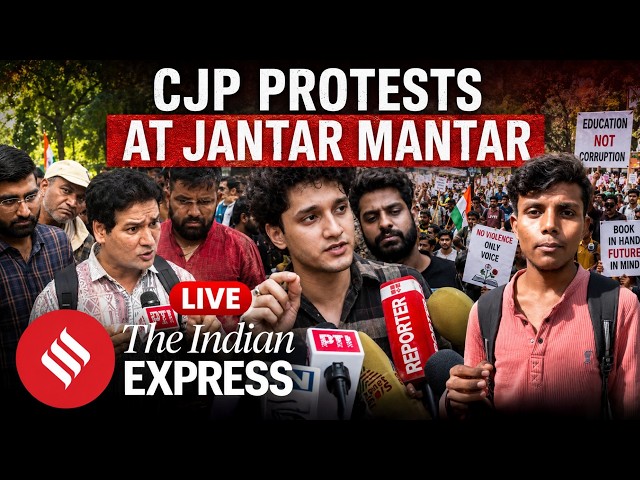 CJP Live Protest: Protestors Start Gathering At Jantar Mantar | Cockroach Janta Party | CJP Live