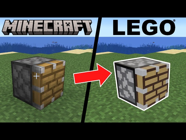 100% WORKING LEGO® Minecraft Piston