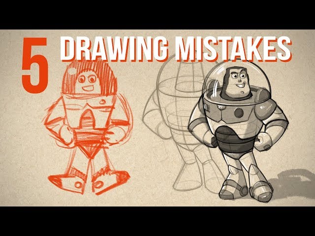 Top 5 Drawing Mistakes