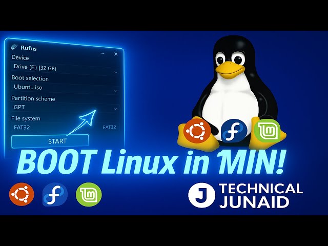 How to Use Rufus to Create Bootable USB for Ubuntu 22.04/Linux 🔥