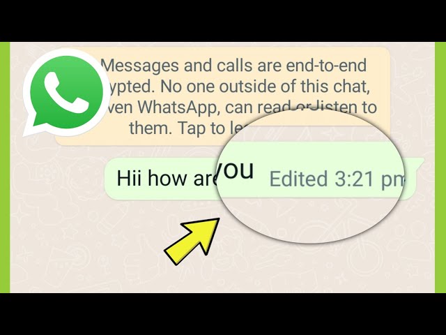 What is Edited in Whatsapp