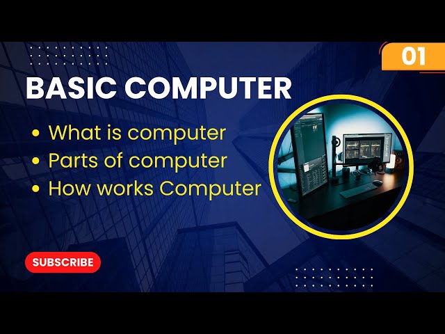 Basic Computer Course | Episode 1 | Computer Introduction | What's REALLY Inside Your Computer?