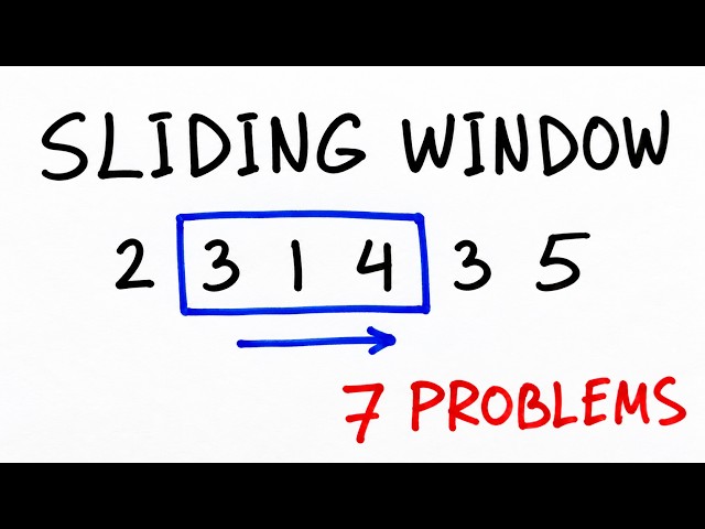 Sliding Window Pattern: 7 LeetCode Problems