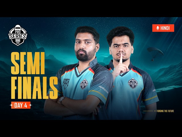 [HINDI] BMPS 2026 | SEMI-FINALS | Day 4 #BGMILIVE