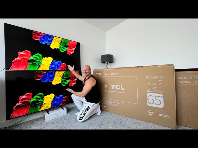 TCL C6K vs Samsung QN70F Shootout! Get MORE for LESS money!?