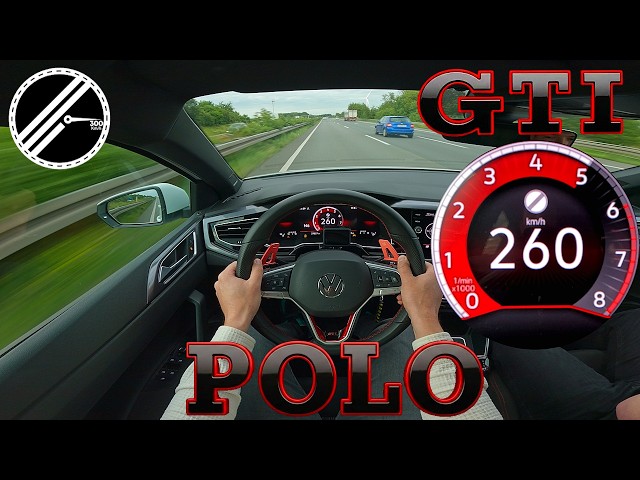 VW Polo GTI | 207 PS | *260 km/h* Top Speed German Autobahn No Speed Limit POV