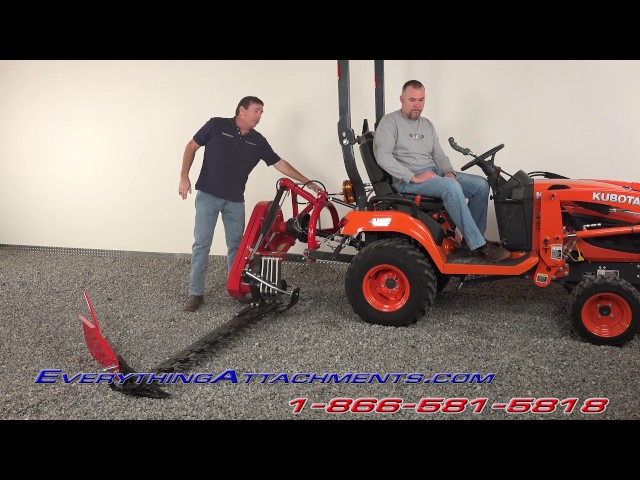 5 Foot Sickle Bar Mower For Subcompact Tractors