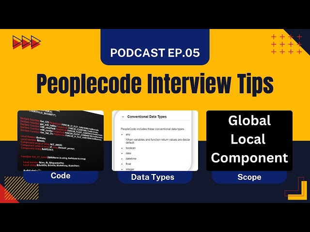 PeopleCode Interview Tips  with Quick Tutorials - Sameer Pravin Ranalkar - PSFT Interview Series Ep5