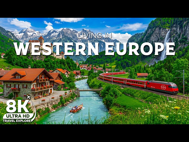 Living in Western Europe | How People Live Across Europe's Most Iconic Countries | Travel Video 4K