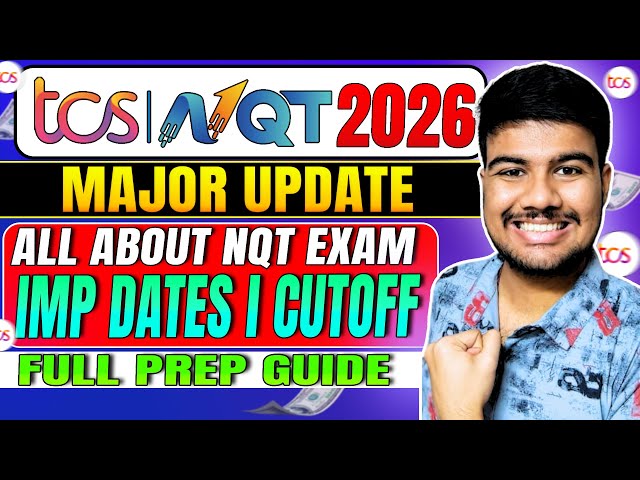TCS NQT 2026: The Ultimate Prep Guide (Dates, Cutoff & Full Strategy)