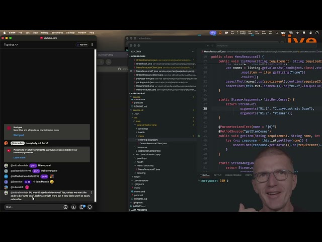 150th airhacks tv: Spec-Driven BCE, BCE vs Hexagonal, Agent JFR, J2EE to Quarkus #airhacks #live