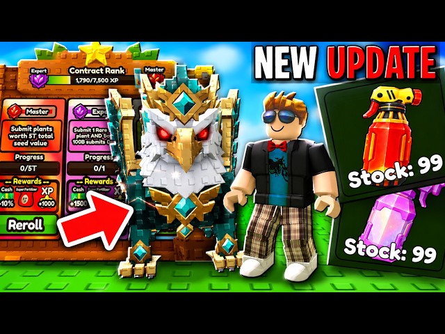 *NEW* FULL GUIDE for UPDATE 4 in Build A Ring Farm! (Roblox)