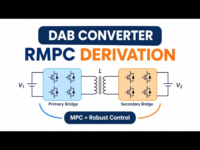 MPC for DAB under extended-phase-shift considering components uncertainty (Matlab/Simulink)