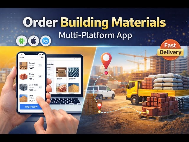 A Multi Platform Application for Ordering of Building Materials