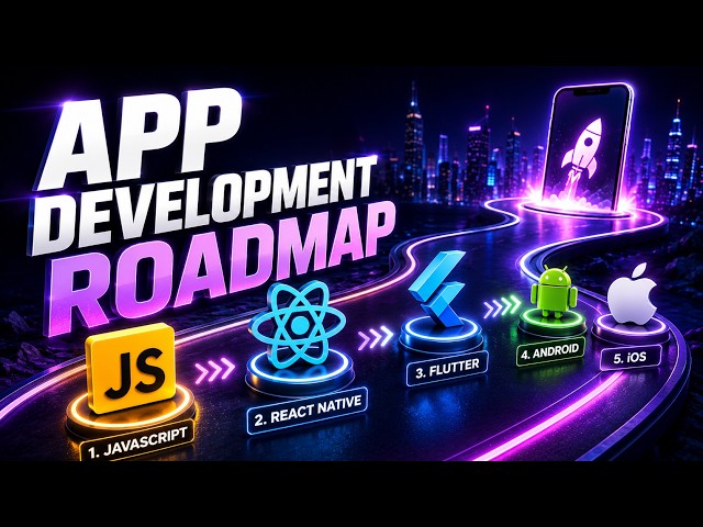Mobile Development Roadmap 2026 | React Native vs Flutter | Beginner to Pro Guide