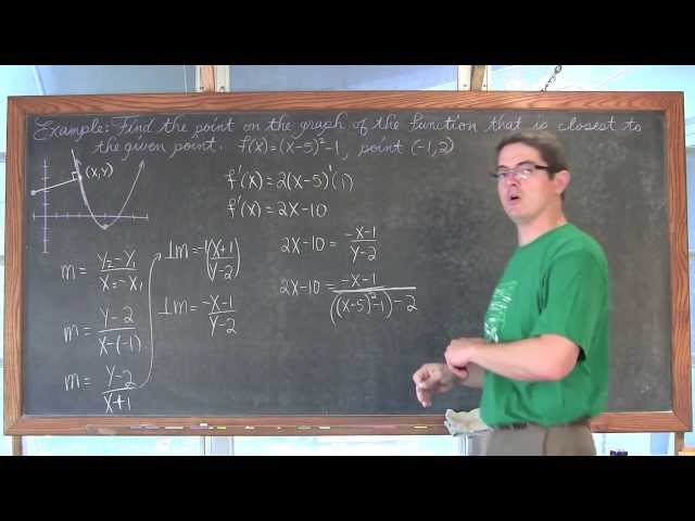 Optimization Calculus Problems Minimizing Lengths Calculus 1 AB READ DESCRIPTION