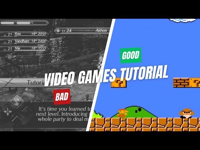 Modern Tutorials are Ruining Video Games