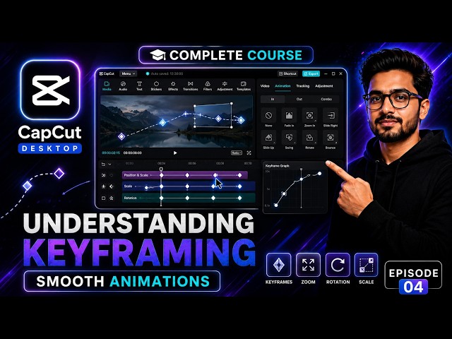 CapCut Complete Course #4 | Understanding Keyframing | Create Smooth Professional Animations