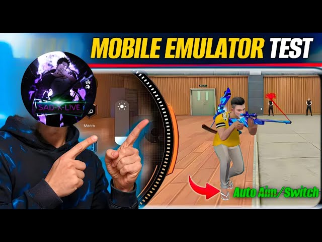I Tried Mobile Emulator 💀🔥| Fast Emote + Fast AWM Like PC in Mobile 📲| Free Fire