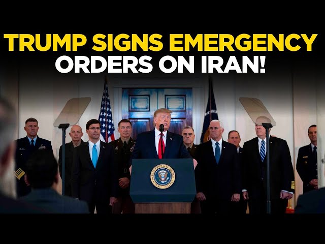 TRUMP IRAN ANNOUNCEMENT LIVE | President Trump Makes Major Statement From The White House | Trump