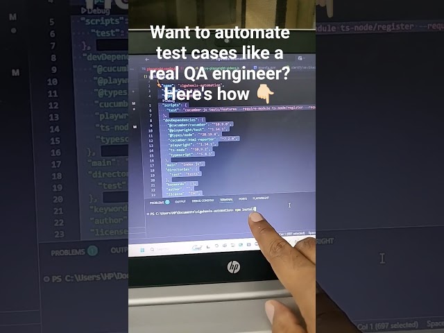 #playwright #automationtesting #typescript #shorts #qaengineer #softwaretesting