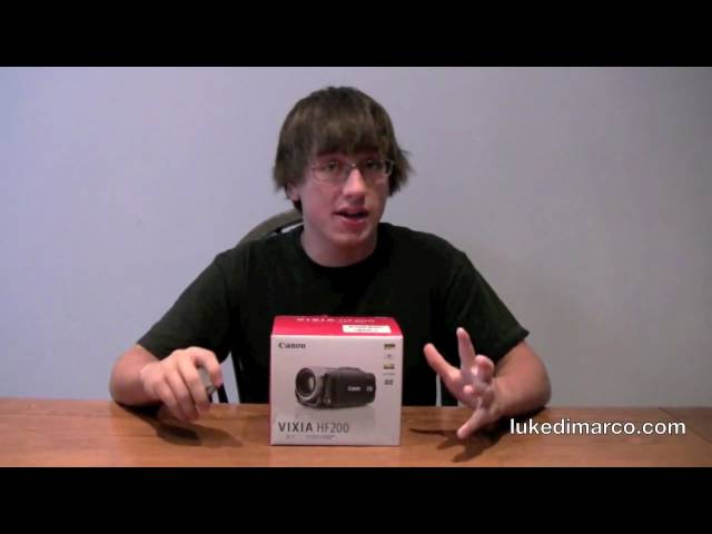Canon VIXIA HF200 Review