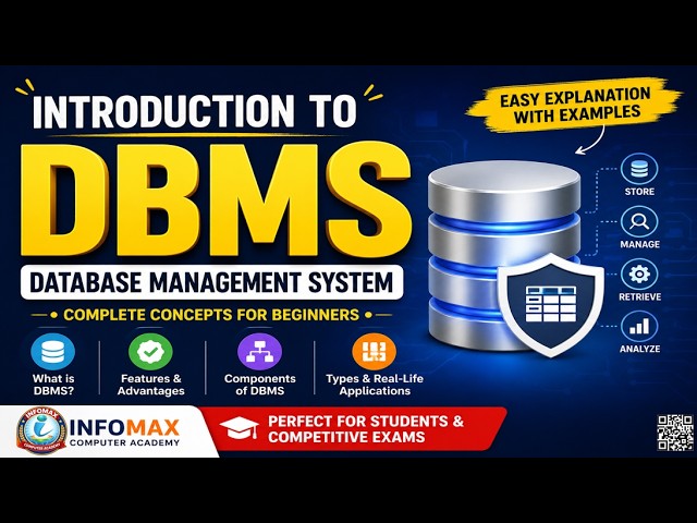 Introduction to DBMS | What is Database Management System? | DBMS Tutorial for Beginners