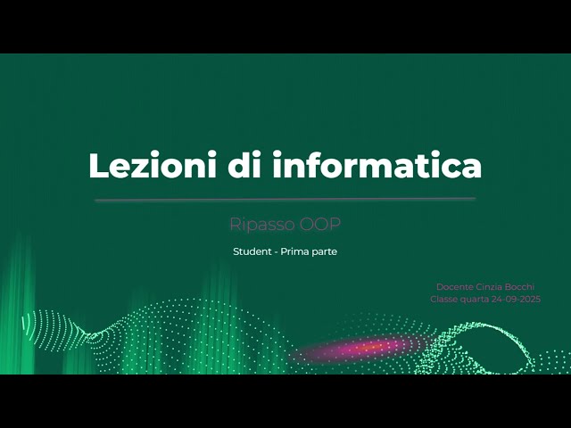 OOP Review - Part One