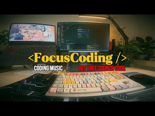 Focus Coding - Deep FOCUS music for Shipping Your Project | get FREE portfolio
