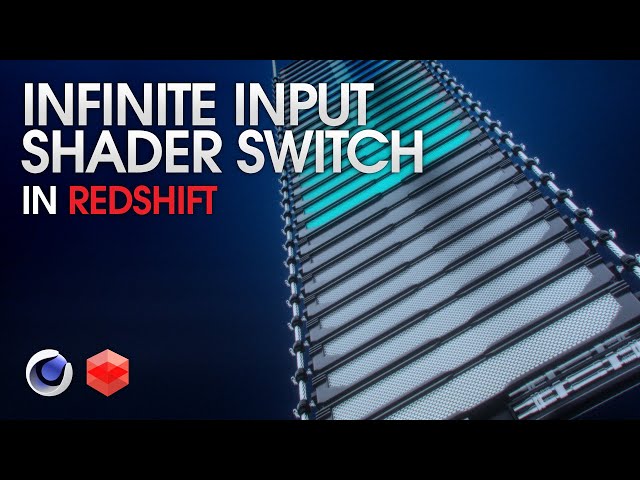 Add an INFINITE amount of inputs to your Shader Switch inside Redshift!
