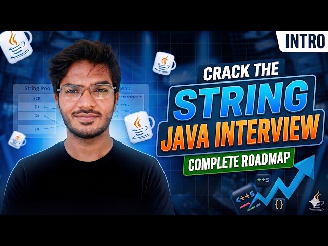 Complete Java String Interview Series | Roadmap & Overview