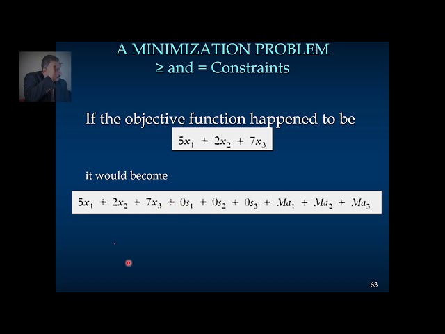 4 Minimization Problem