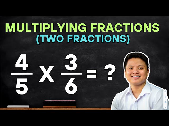 How to Multiply Fractions | Two Fractions | @ProfD