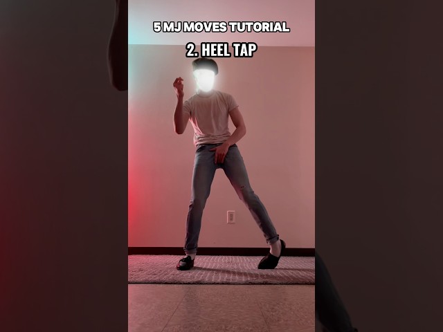 5 EASY Michael Jackson moves for BEGINNERS 🔥✅