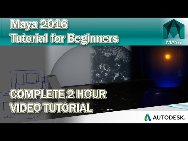 Maya Tutorial for Beginners 2016 | 2017