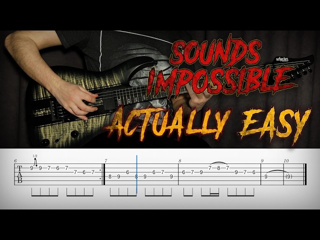 10 Guitar Riffs That Sound HARD But Are Actually Easy