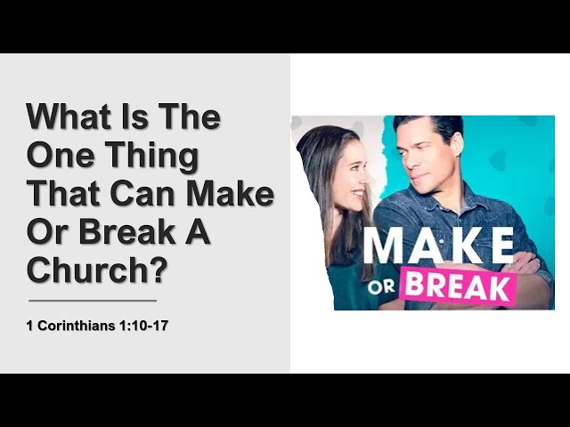 PLCMC Contemporary Service 24 January 2026 [What Is The One Thing That Can Make Or Break A Church?]