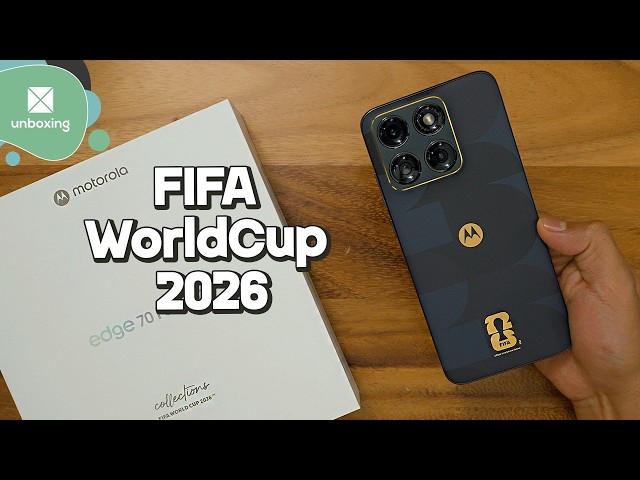 Motorola Edge 70 Fusion FIFA World Cup 2026 Edition | Unboxing and First Look