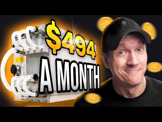 I Bought A Bitcoin Miner That Makes $494 a MONTH