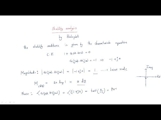 Bode plot | Stability analysis | Gain & Phase Cross over | CS | Control Systems | Lec-86