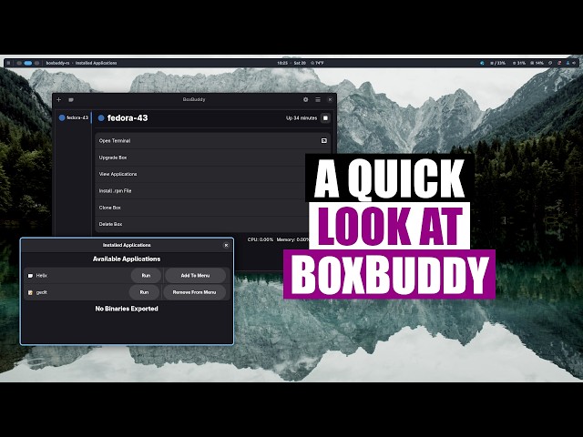 Install Programs From Any Linux Distro With BoxBuddy