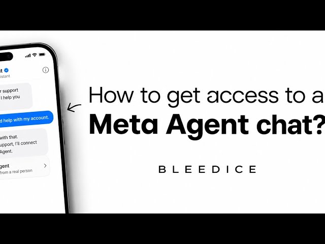 How to Get Access to a Meta Agent Chat? | Instagram Support