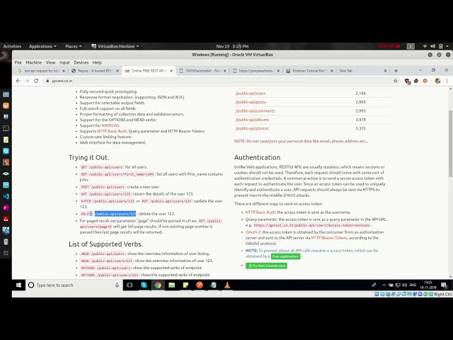 Learn How to use Various HTTP methods with Postman