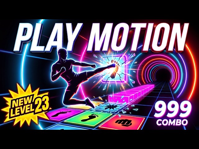 PLAY MOTION #23 | Immersive Calorie Burner | 4K Interactive Full Body Fitness