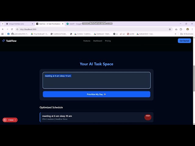Daily Task Prioritization Agent | Python AI Project