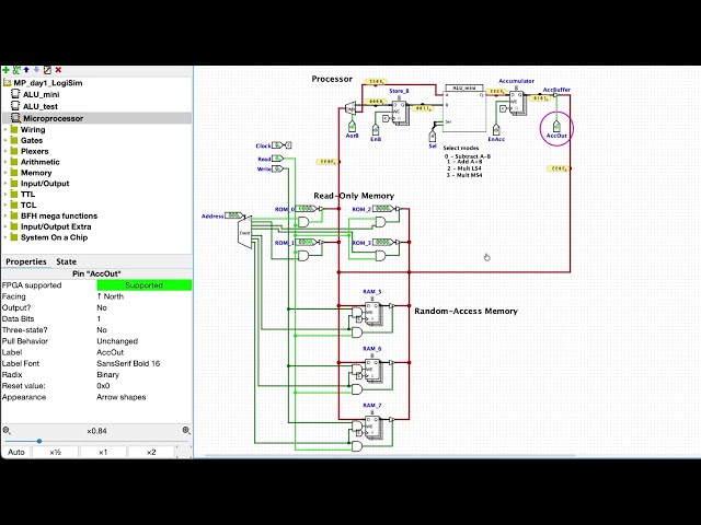 CSC120 Demo 0 - Basic Microprocessor