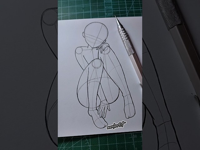 Just Draw Poses #drawing #howtodraw #manga #anime #tutorial #drawingtutorial #easydrawing