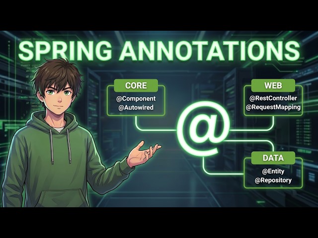 Every Spring Boot Annotation for Building REST APIs (Explained Simply - Part 1)