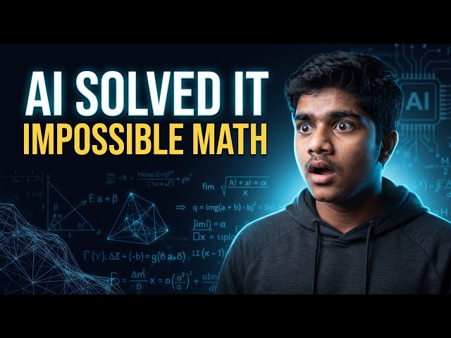 AI Just Solved 10 "Unsolvable" Math Problems For Only $2,000 😱